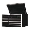 RX 41 in. 8 -Drawer Top Tool Chest in Black by Extreme Tools -SUNEX TOOLS Sales Store black extreme tools top tool chests rx412508chbk 64 1000