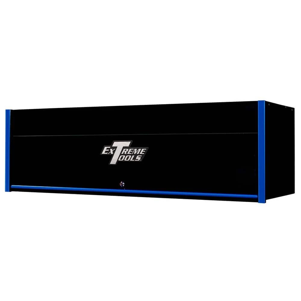 RX Series 72 in. 0-Drawer Extreme Power Workstation Hutch in Black with Blue Handle by Extreme Tools 3 RX Series 72 in. 0-Drawer Extreme Power Workstation Hutch in Black with Blue Handle by Extreme Tools