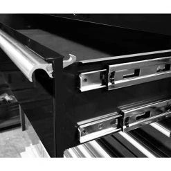 THD Series 72 in. 16-Drawer Roller Cabinet Tool Chest, Black by Extreme Tools -SUNEX TOOLS Sales Store black high gloss powder coat extreme tools tool cabinets thd722516rcbk 4f 1000