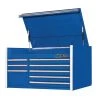 RX 41 in. 8-Drawer Top Tool Chest in Blue by Extreme Tools -SUNEX TOOLS Sales Store blue extreme tools top tool chests rx412508chbl 64 1000