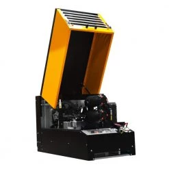 115 CFM 125 PSI Stationary Diesel Driven Rotary Screw Air Compressor with 24 HP Kubota Diesel Engine by EMAX -SUNEX TOOLS Sales Store emax stationary air compressors eds115st 40 1000