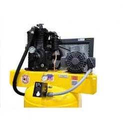 Industrial Series 80 Gal. 5 HP 1-Phase Silent Air Electric Air Compressor with Pressure Lubricated Pump by EMAX -SUNEX TOOLS Sales Store emax stationary air compressors hs05v080i1 c3 1000