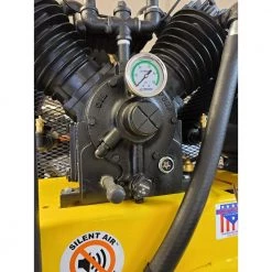 Industrial Series 80 Gal. 7.5 HP 1-Phase Silent Air Electric Air Compressor with Pressure Lubricated Pump by EMAX -SUNEX TOOLS Sales Store emax stationary air compressors hs07v080v1 4f 1000