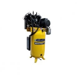 Industrial PLUS 80 Gal. 7.5 HP 1-Phase Silent Air Electric Air Compressor with pressure lubricated pump by EMAX -SUNEX TOOLS Sales Store emax stationary air compressors hsp07v080v1 44 1000
