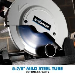 14 in. Steel Cutting Chop Saw by Evolution Power Tools 27 14 in. Steel Cutting Chop Saw by Evolution Power Tools -SUNEX TOOLS Sales Store evolution power tools chop saws evosaw380 fa 1000