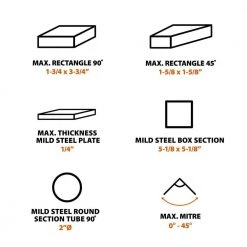 10 Amp 7-1/4 in. Chop Saw with Multi-Material 20-T Blade by Evolution Power Tools -SUNEX TOOLS Sales Store evolution power tools chop saws rage4 40 1000