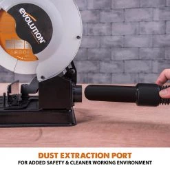10 Amp 7-1/4 in. Chop Saw with Multi-Material 20-T Blade by Evolution Power Tools -SUNEX TOOLS Sales Store evolution power tools chop saws rage4 4f 1000