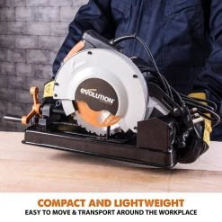 10 Amp 7-1/4 in. Chop Saw with Multi-Material 20-T Blade by Evolution Power Tools -SUNEX TOOLS Sales Store evolution power tools chop saws rage4 76 1000