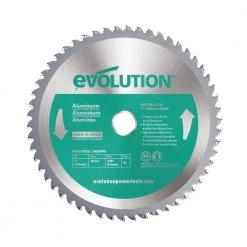 7 in. 54-Teeth Aluminum Cutting Saw Blade by Evolution Power Tools