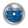 7-1/4 in. 40-Teeth Mild Steel Cutting Saw Blade by Evolution Power Tools