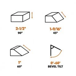 15 Amp 7-1/4 in. Circular Saw with LED Light, Electric Brake, 13 ft. Rubber Power Cord and Multi-Material Blade by Evolution Power Tools -SUNEX TOOLS Sales Store evolution power tools circular saws r185ccs 40 1000