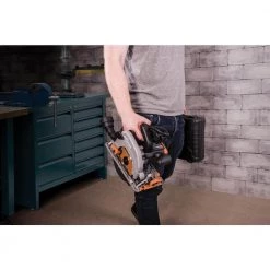 15 Amp 7-1/4 in. Circular Saw with LED Light, Electric Brake, 13 ft. Rubber Power Cord and Multi-Material Blade by Evolution Power Tools -SUNEX TOOLS Sales Store evolution power tools circular saws r185ccs 44 1000