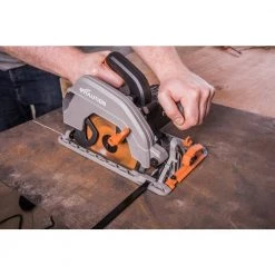 15 Amp 7-1/4 in. Circular Saw with LED Light, Electric Brake, 13 ft. Rubber Power Cord and Multi-Material Blade by Evolution Power Tools -SUNEX TOOLS Sales Store evolution power tools circular saws r185ccs 77 1000