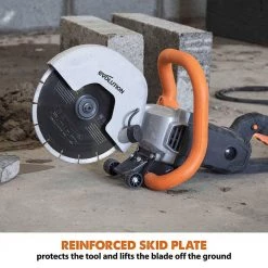 9 in. Electric Concrete Saw by Evolution Power Tools -SUNEX TOOLS Sales Store evolution power tools concrete saws r230dct 1d 1000