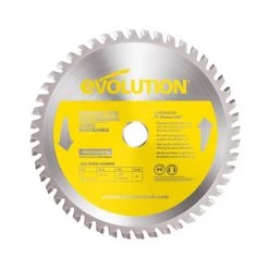 7 in. 48-Teeth Stainless-Steel Cutting Saw Blade by Evolution Power Tools