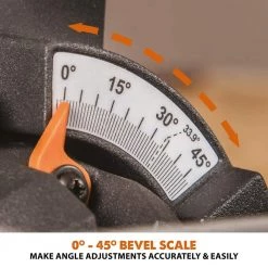 10 Amp 7-1/4 in. Sliding Compound Miter Saw with, Laser Guide, Dust Bag, 10 ft. Power Cord and Multi-Material 20-T Blade by Evolution Power Tools 26 10 Amp 7-1/4 in. Sliding Compound Miter Saw with, Laser Guide, Dust Bag, 10 ft. Power Cord and Multi-Material 20-T Blade by Evolution Power Tools -SUNEX TOOLS Sales Store evolution power tools miter saws r185sms 1f 1000