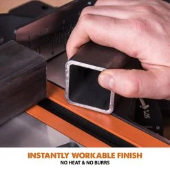 15 Amp 10 in. Sliding Compound Miter Saw with Laser Guide, Dust Bag, 10 ft. Rubber Power Cord, Multi-Material 28-T Blade by Evolution Power Tools -SUNEX TOOLS Sales Store evolution power tools miter saws r255sms fa 1000