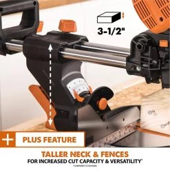 15 Amp 10 in. Dual Bevel Sliding Miter Saw with Laser Guide, Dust Bag, 13 ft. Power Cord, and 28-T Multi-Material Blade by Evolution Power Tools 30 15 Amp 10 in. Dual Bevel Sliding Miter Saw with Laser Guide, Dust Bag, 13 ft. Power Cord, and 28-T Multi-Material Blade by Evolution Power Tools -SUNEX TOOLS Sales Store evolution power tools miter saws r255smsdb d4 1000