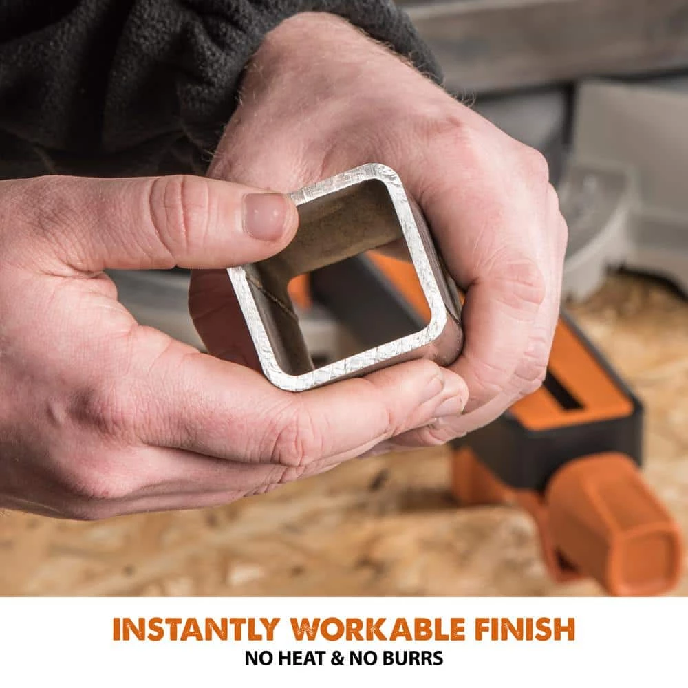 15 Amp 10 in. Dual Bevel Sliding Miter Saw with Laser Guide, Dust Bag, 13 ft. Power Cord, and 28-T Multi-Material Blade by Evolution Power Tools 14 15 Amp 10 in. Dual Bevel Sliding Miter Saw with Laser Guide, Dust Bag, 13 ft. Power Cord, and 28-T Multi-Material Blade by Evolution Power Tools - Image 12