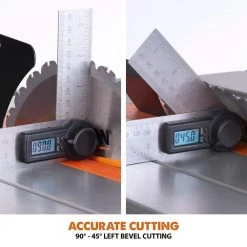 15 Amp 10 in. Table Saw with Multi-Material 24-T Blade by Evolution Power Tools -SUNEX TOOLS Sales Store evolution power tools portable table saws rage5 s 31 1000