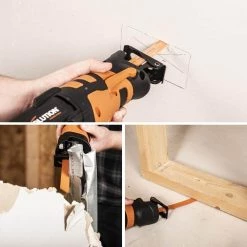 7 Amp Multi-Material Reciprocating Saw with 4-Blades by Evolution Power Tools -SUNEX TOOLS Sales Store evolution power tools reciprocating saws r230rcp 1d 1000