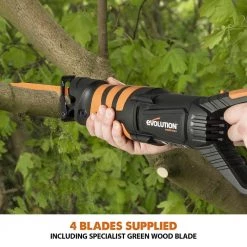 7 Amp Multi-Material Reciprocating Saw with 4-Blades by Evolution Power Tools -SUNEX TOOLS Sales Store evolution power tools reciprocating saws r230rcp fa 1000