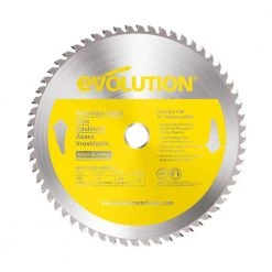 10 in. 66-Teeth Stainless-Steel Cutting Saw Blade by Evolution Power Tools