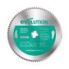 12 in. 80-Teeth Aluminum Cutting Saw Blade by Evolution Power Tools -SUNEX TOOLS Sales Store evolution power tools table saw blades miter saw blades 12bladeal 64 1000