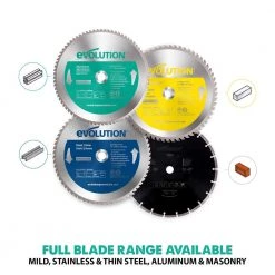12 in. 80-Teeth Aluminum Cutting Saw Blade by Evolution Power Tools -SUNEX TOOLS Sales Store evolution power tools table saw blades miter saw blades 12bladeal a0 1000