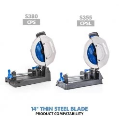 14 in. 90-Teeth Thin Steel Cutting Saw Blade by Evolution Power Tools -SUNEX TOOLS Sales Store evolution power tools table saw blades miter saw blades 14bladets 40 1000