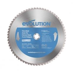 14 in. 90-Teeth Thin Steel Cutting Saw Blade by Evolution Power Tools
