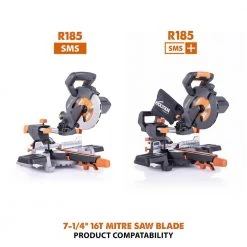 7-1/4 in. 20-T Multi-Material Replacement Miter Saw Blade by Evolution Power Tools -SUNEX TOOLS Sales Store evolution power tools table saw blades miter saw blades ragebladex 77 1000