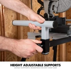 32-3/32 in. x 23-5/8 in. Universal Heavy-Duty Stationary Chop Saw Stand by Evolution Power Tools -SUNEX TOOLS Sales Store evolution power tools tool stands evocs2 77 1000