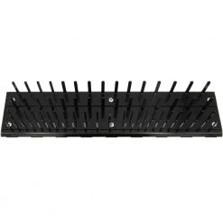 18 in. W Steel 76 Pin Socket Holder for RX and DX Series Extreme Power Workstation Hutches in Black by Extreme Tools