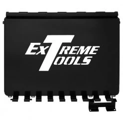 12.5 in. Steel Media/Tech Holder with Phone Charging Pad for RX and DX Series Extreme Power Workstation Hutches in Black by Extreme Tools