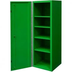 DX 19 in. 4-Shelf Side Locker Tool Chest in Green with Black Handle by Extreme Tools
