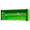 EXQ Professional 72 in. 0-Drawer Green Extreme Power Workstation Hutch with Black Handles by Extreme Tools -SUNEX TOOLS Sales Store green gloss powder coat finish with anodized black handles extreme tools top tool chests ex7201hcqgnbk 64 1000