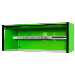EXQ Professional 72 in. 0-Drawer Green Extreme Power Workstation Hutch with Black Handles by Extreme Tools