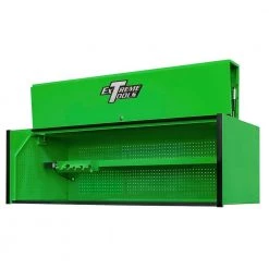 RX Professional 72 in. 0-Drawer Extreme Power Workstation Hutch in Green with Black Handle by Extreme Tools 7 RX Professional 72 in. 0-Drawer Extreme Power Workstation Hutch in Green with Black Handle by Extreme Tools -SUNEX TOOLS Sales Store green gloss powder coat finish with black anodized handle extreme tools top tool chests rx723001hcgnbk c3 1000