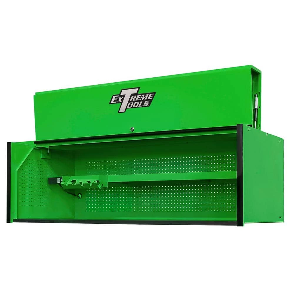 RX Professional 72 in. 0-Drawer Extreme Power Workstation Hutch in Green with Black Handle by Extreme Tools 5 RX Professional 72 in. 0-Drawer Extreme Power Workstation Hutch in Green with Black Handle by Extreme Tools - Image 3