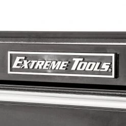 THD Series 55 in. 12-Drawer Roller Cabinet Tool Chest in Black by Extreme Tools -SUNEX TOOLS Sales Store high gloss powder coat extreme tools tool cabinets thd552112rcbk 1d 1000