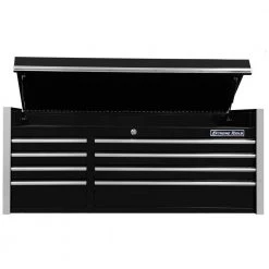 THD Series 55 in. 8-Drawer Top Chest in Black by Extreme Tools -SUNEX TOOLS Sales Store high gloss powder coat extreme tools top tool chests thd552108chbk 77 1000