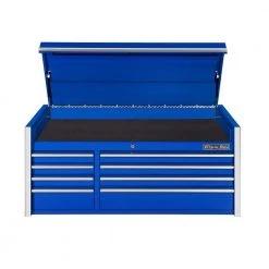 THD Series 55 in. 8-Drawer Top Chest in Blue by Extreme Tools