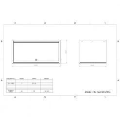 RX Series 55 in. Matte Black Triple Bank Hutchwith Gloss Black Handle and Trim by Extreme Tools -SUNEX TOOLS Sales Store matte black gloss powder coat finish with anodized black handle extreme tools top tool chests rx552501hcmbbk 76 1000