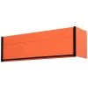 DX Series 72 in. 0-Drawer Triple Bank Hutch in Orange with Black Handle by Extreme Tools