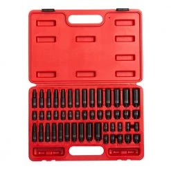 1/4 in. Drive SAE and Metric Impact Socket Set (48-Piece) by SUNEX TOOLS