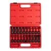 1/4 in. Drive SAE and Metric Impact Socket Set (20-Piece) by SUNEX TOOLS