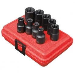 1/2 in. Drive External Star Impact Socket Set (9-Piece) by SUNEX TOOLS
