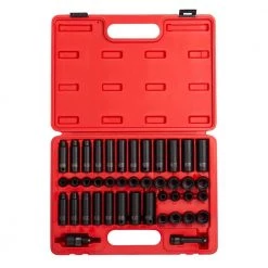 3/8 in. Drive Master Impact Socket Set (42-Piece) by SUNEX TOOLS
