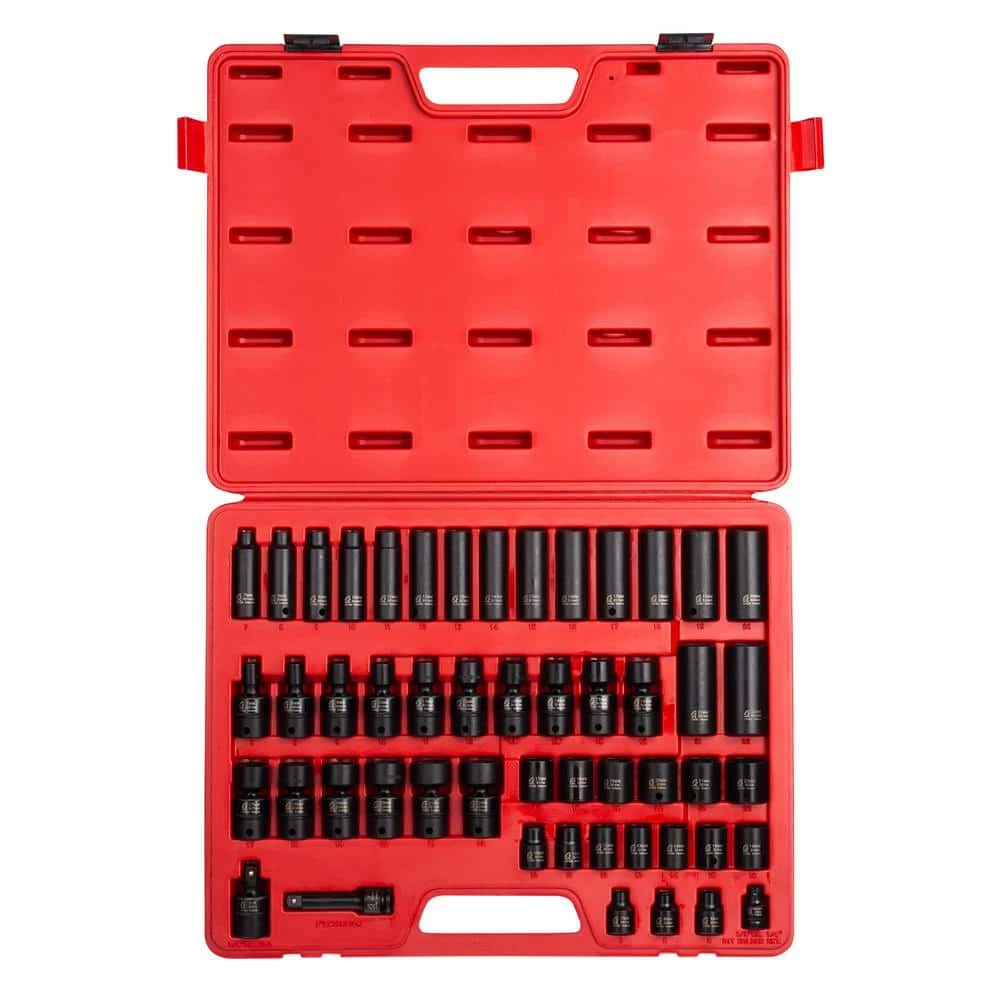 3/8 in. Drive Metric Impact Socket Set (51-Piece) by SUNEX TOOLS 3 3/8 in. Drive Metric Impact Socket Set (51-Piece) by SUNEX TOOLS